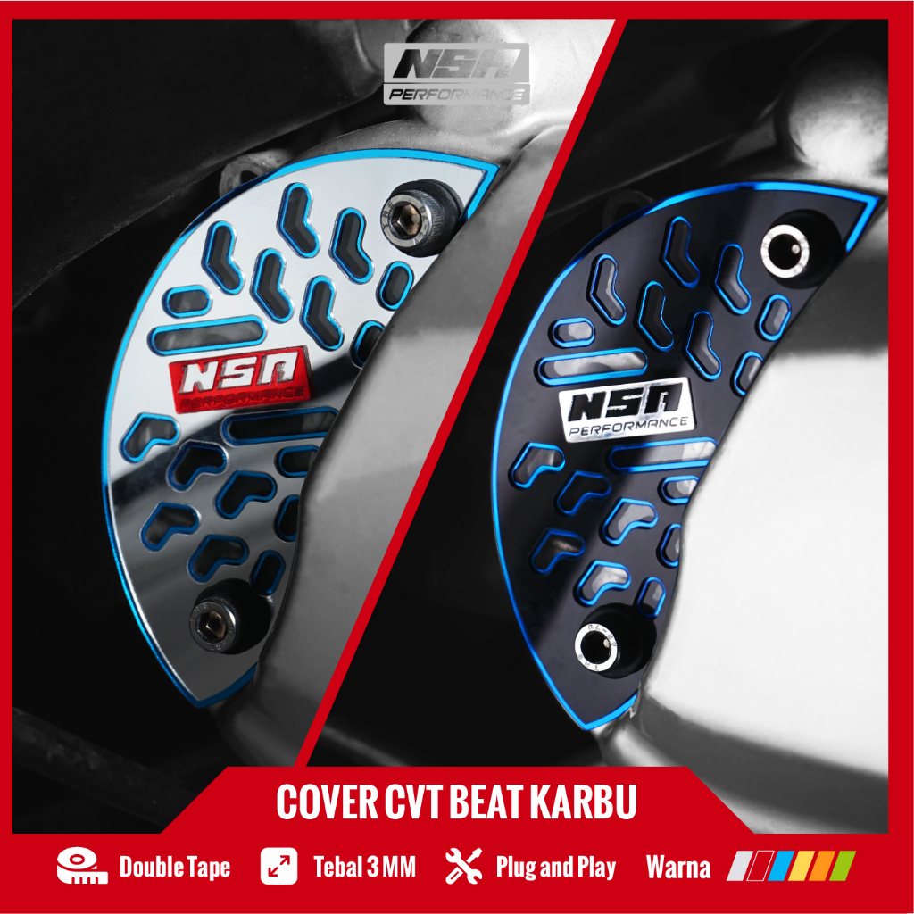 Jual COVER CVT BEAT KARBU BEAT FI SCOOPY KARBU AKSESORIS BEAT 1 SET
