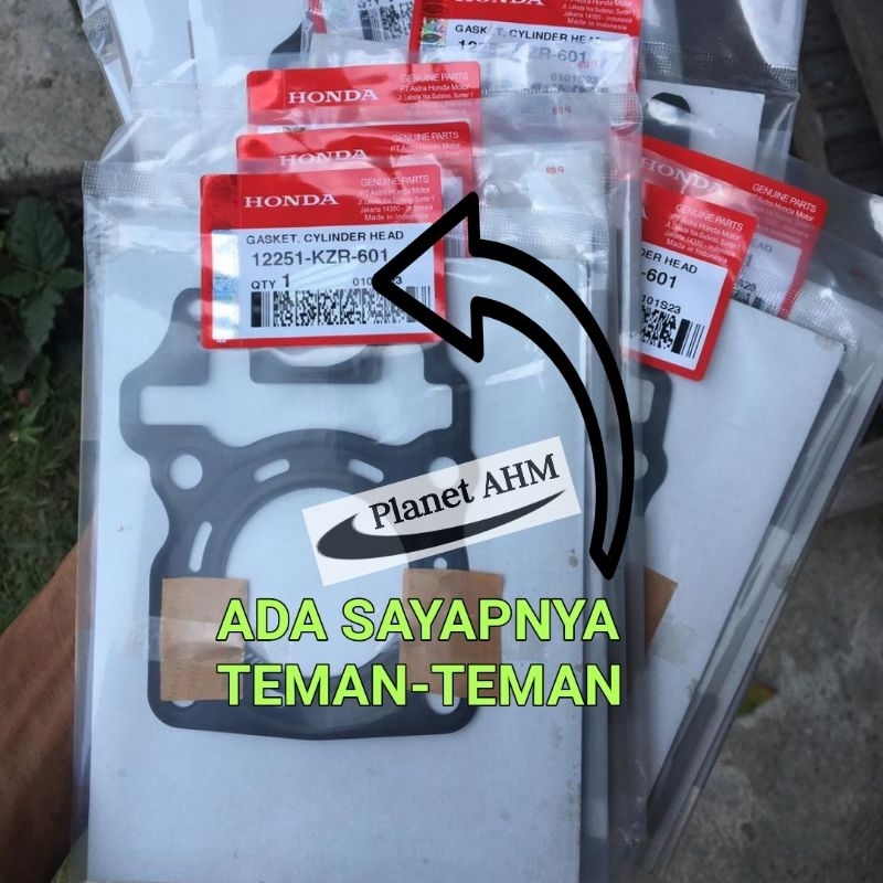 Jual Honda Kzr Kzr Paking Perpak Kop Cylinder Head Vario Old Lama Vario