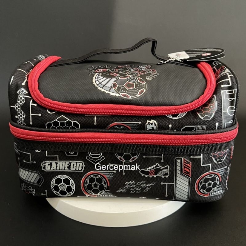 Jual SMIGGLE LUNCH BAG AWAY BLACK Shopee Indonesia