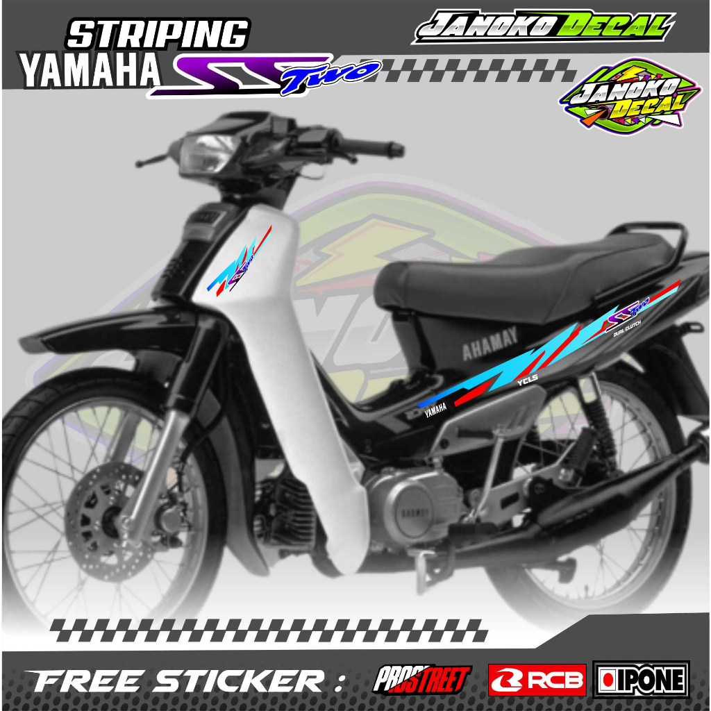 Jual STRIPING VARIASI YAMAHA SS TWO / STICKER LIST MOTOR YAMAHA SS TWO ...