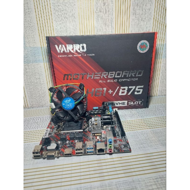 Jual Paket Core i5 Gen 3 Mobo H61 Varro // Proc I5 3570 // Ram 8Gb ...