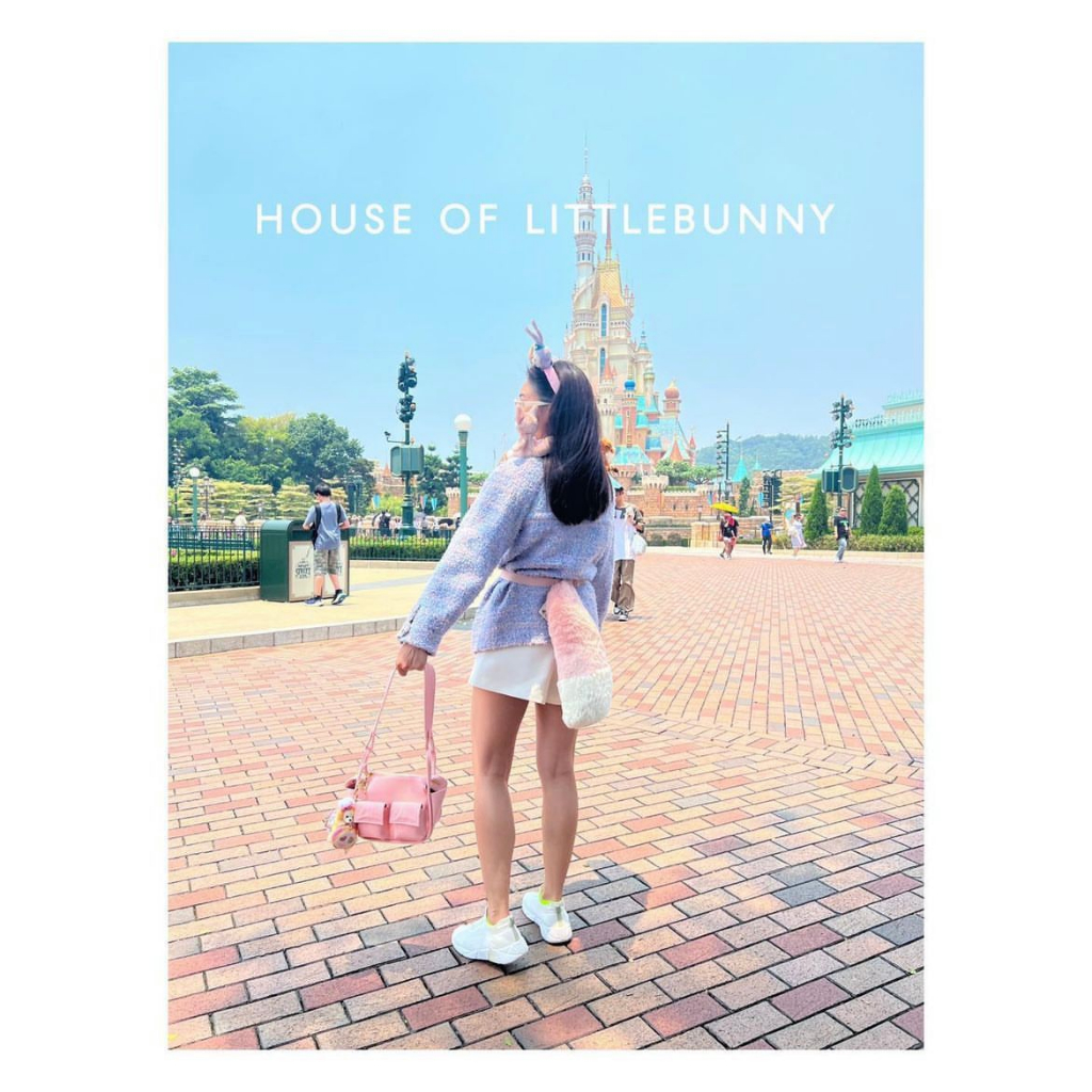 Little Bunny Brick Jeans Pastel Bag 22 Original Thailand Ready Stock - Apple