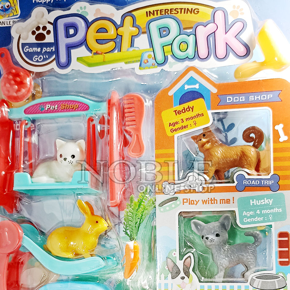 Jual Pet Park Mini Figure Animal Mainan Anak Pelihara Kucing Anjing ...