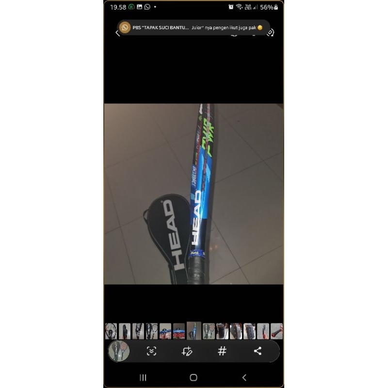 Jual Raket Tenis Head second | Shopee Indonesia