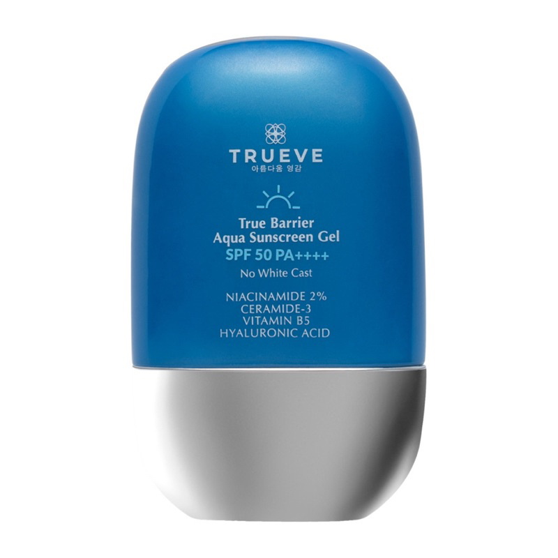 Jual TRUEVE True Barrier Aqua Sunscreen (French UV filter + Niacinamide ...