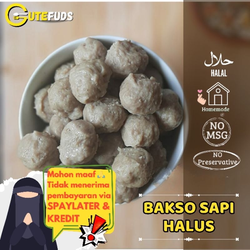 Jual Bakso Sapi Gluten Free Mpasi Homemade Shopee Indonesia