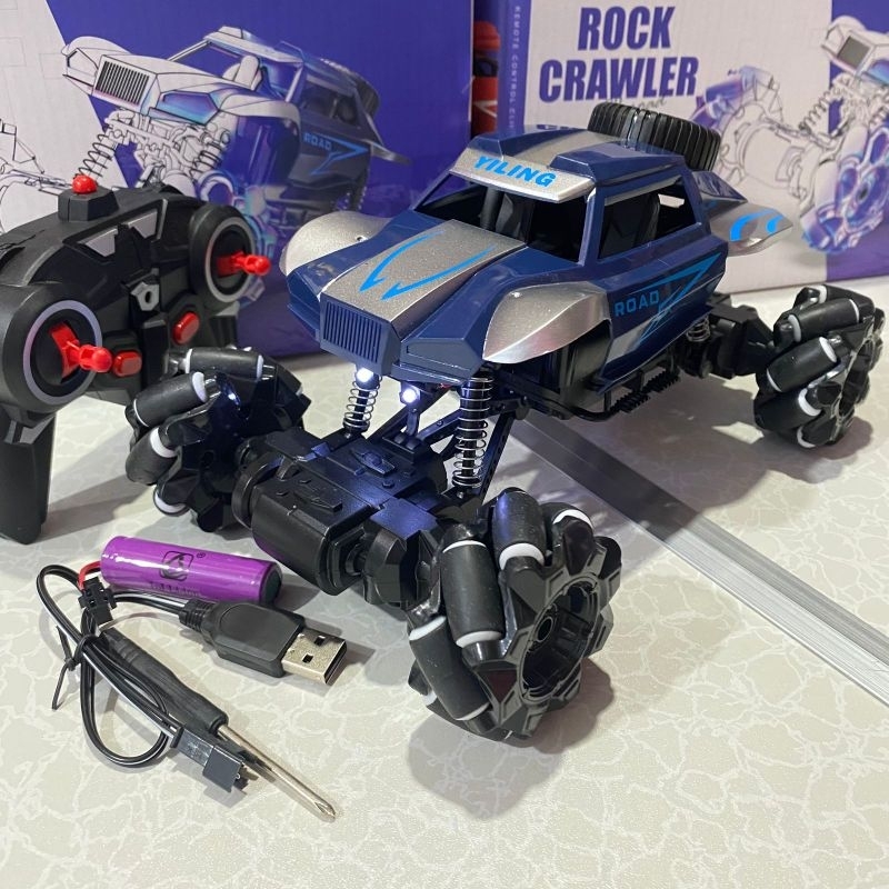 Jual Mobil Remote control, RC Rock Crawler Stunt Bisa Berputar 360 ...