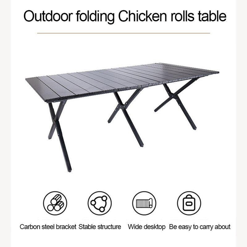 Jual Shinetrip Meja Lipat Portable Camping Roll ST12 Foldable Aluminium ...