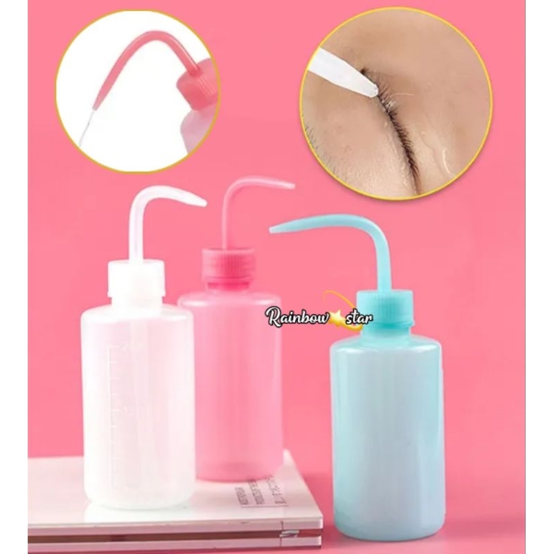 Jual Botol Diffuser Selang Squeeze 250ml / Botol Pencuci bulu Mata ...