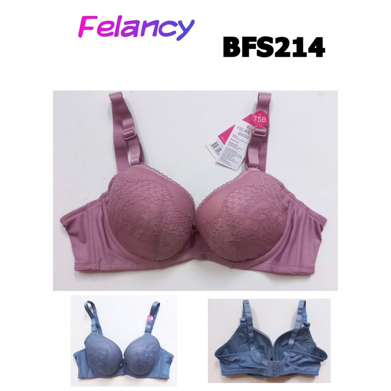 Jual Felancy Felancy Bra Wireless Daily Wear Cup B 071-1063B