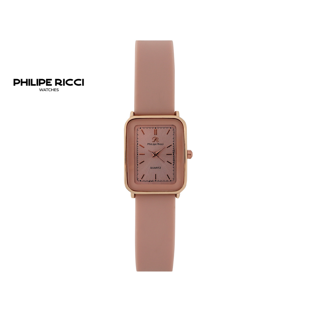Jual PhiLipe Ricci Jam Tangan Wanita Kecil Analog Quartz Dial Kotak ...