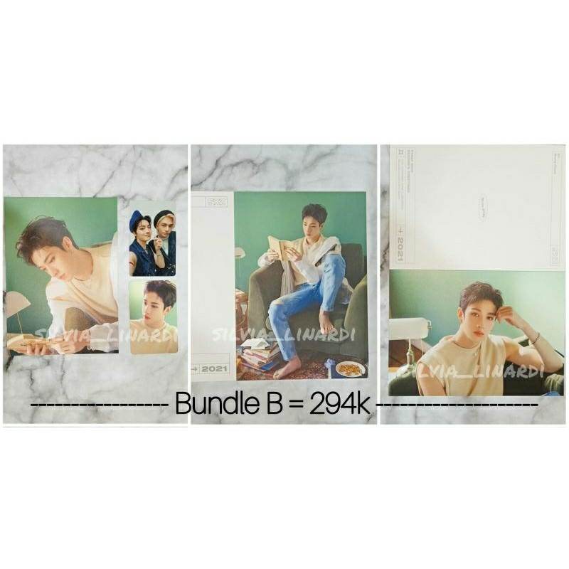 Jual Photocard Official Bangchan Season Greeting 2021 Postcard FC Circus Hyunjeong Hyunjin