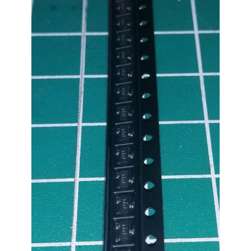 200 Pièces MOSFET FDN340P (P-Channel 20V 2A) En Boitier SSOT3 - Neuf, Lot #K1995
