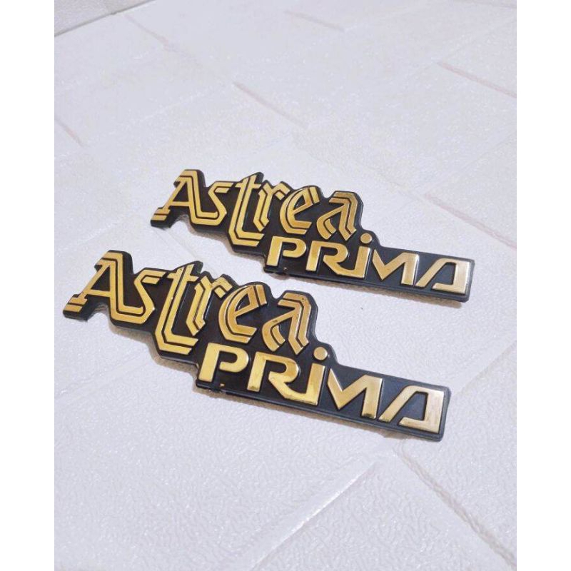 Jual emblem logo toolbox box aki ASTREA PRIMA NOS harga sepasang