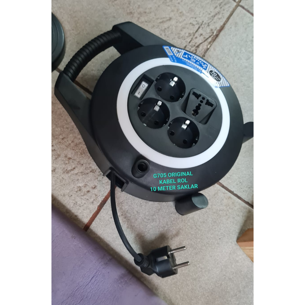 Jual G705 ORIGINAL KABEL ROL ROLL 10 M METER SAKLAR BOX STOP KONTAK ...