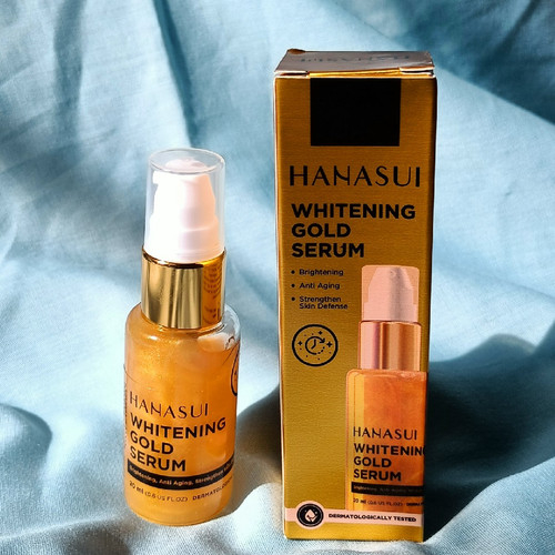 Jual Hanasui Whitening Gold Serum Original New Look & Improved Formula ...