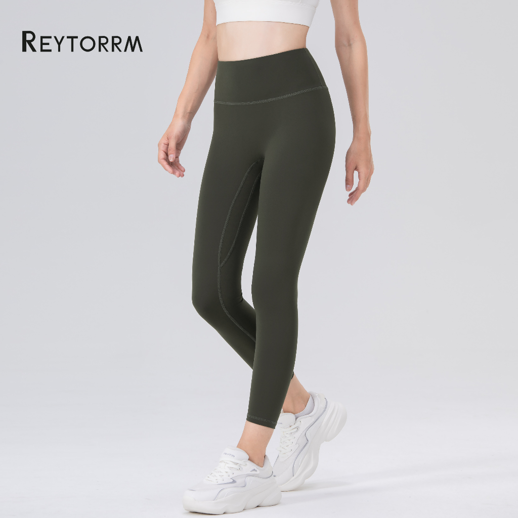 Jual Reytorrm Legging Celana Olahraga Wanita High Waist Polos Yoga Pants Sport Ck Shopee