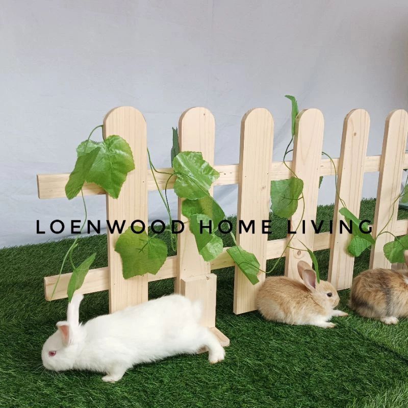 Jual PAGAR KAYU DEKORASI TAMAN OVAL MULUS 100X100CM Shopee Indonesia