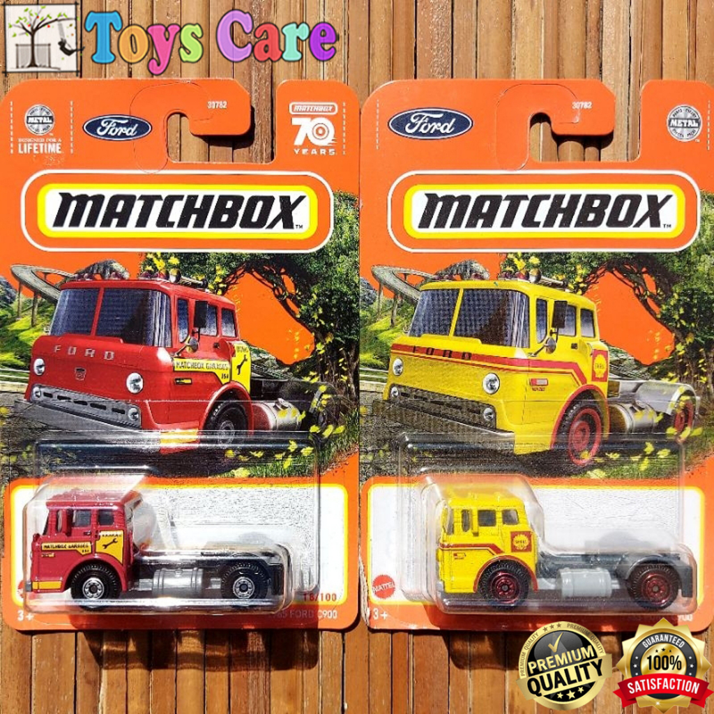 Jual MATCHBOX 1965 FORD C900 TRUCK 2022 KUNING 2023 MERAH - ECONOLINE ...