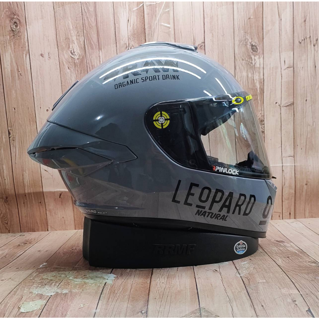 Jual HELM MHK MARK 1 SINGLE SOLID DM GREY GLOSSY I NHK HELM FUL FACE