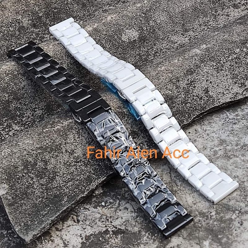 Jual STRAP RANTAI KERAMIK 20MM 22MM TALI JAM RANTE KRAMIK | Shopee ...