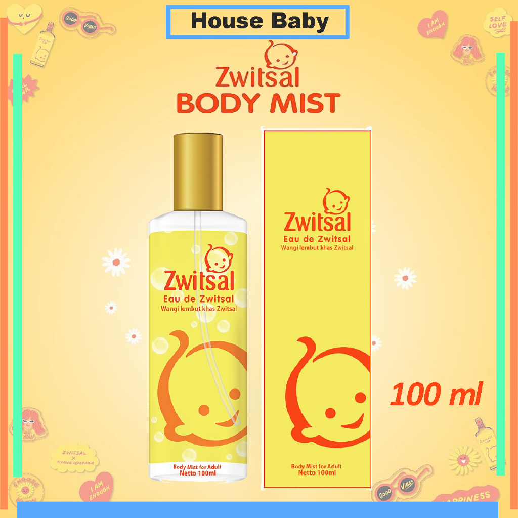 Jual ZWITSAL Eau De Toilette 100ml Body Mist Parfum Shopee Indonesia