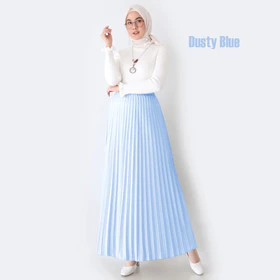 Rok Plisket Premium Dewasa Hyget Tebal All Size