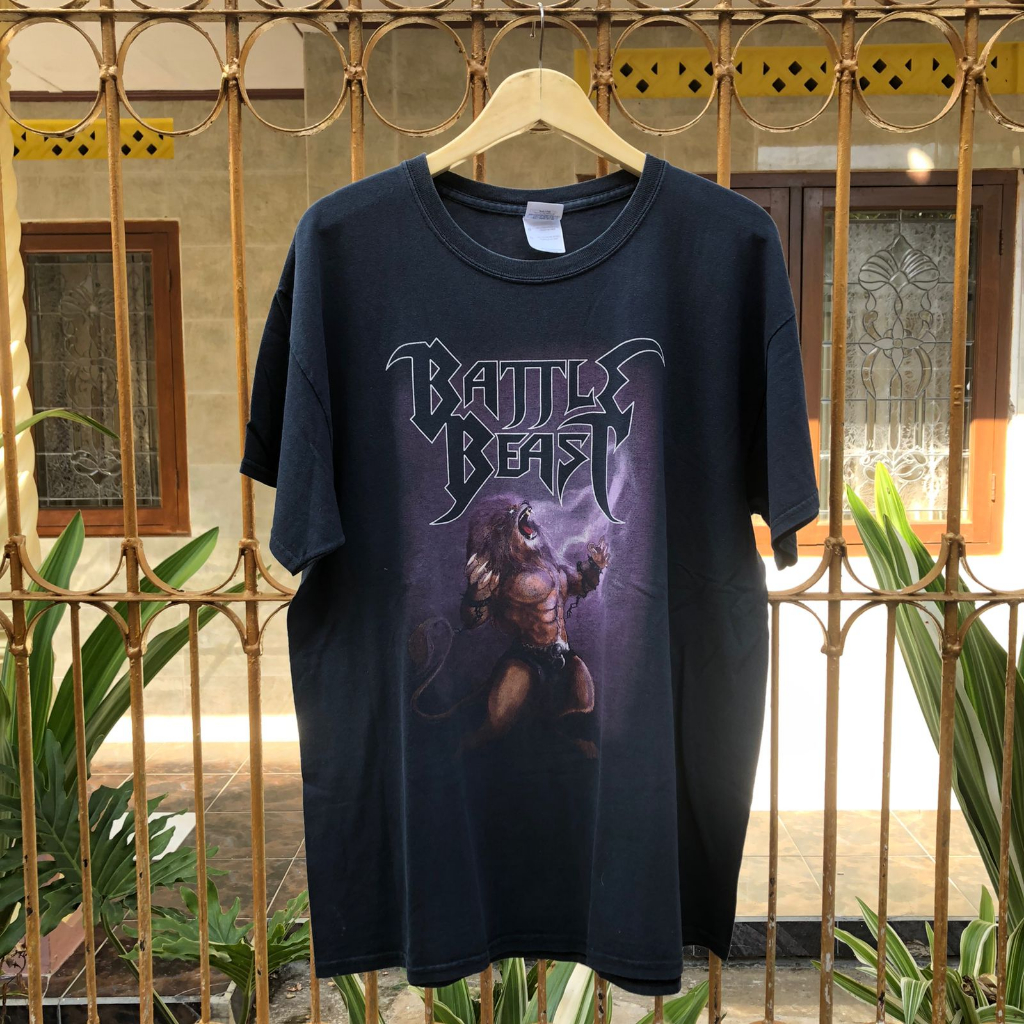 Jual TSHIRT / KAOS BAND / BATTLE BEAST / ORIGINAL MERCH / VINTAGE ...