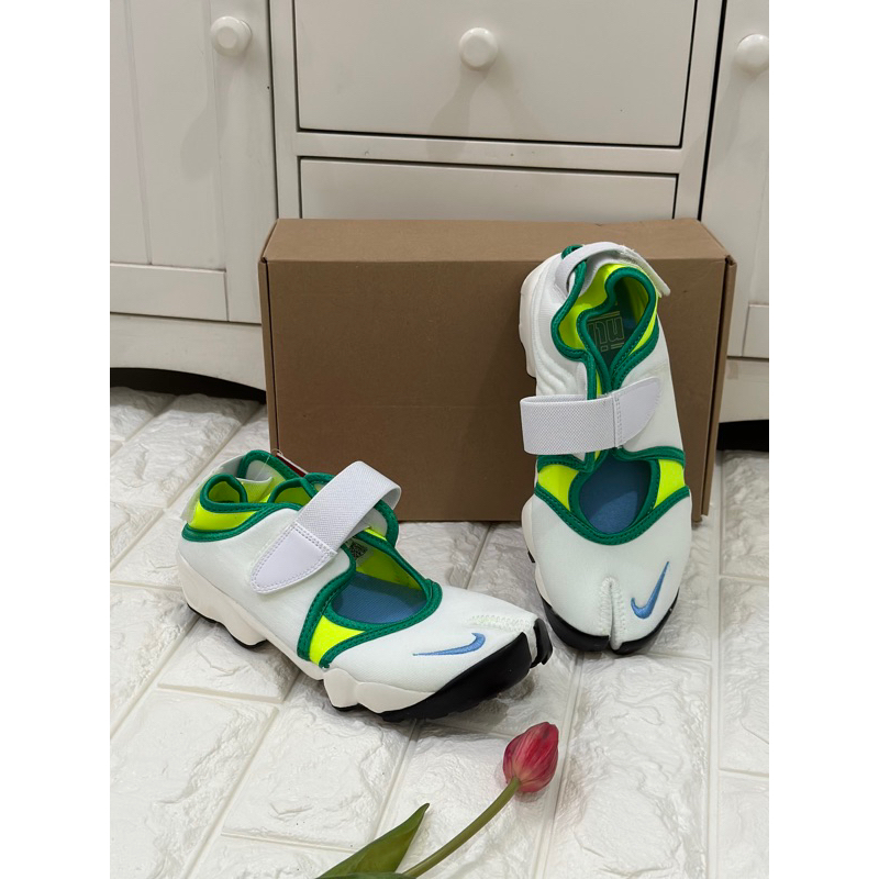 Jual Nike Rift Breathe White n Green insole 23cm Shopee Indonesia