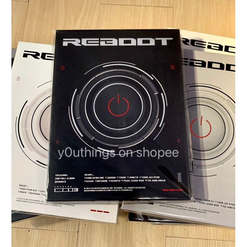 Jual ALBUM TREASURE REBOOT (SEALED) | Shopee Indonesia