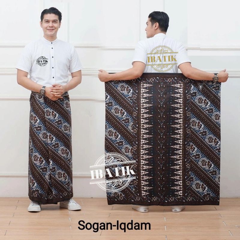 Jual New Avirial Sarung Batik Sogan Gus Iqdam Exclusive Sarung Santri Dewasa Sarung Batik