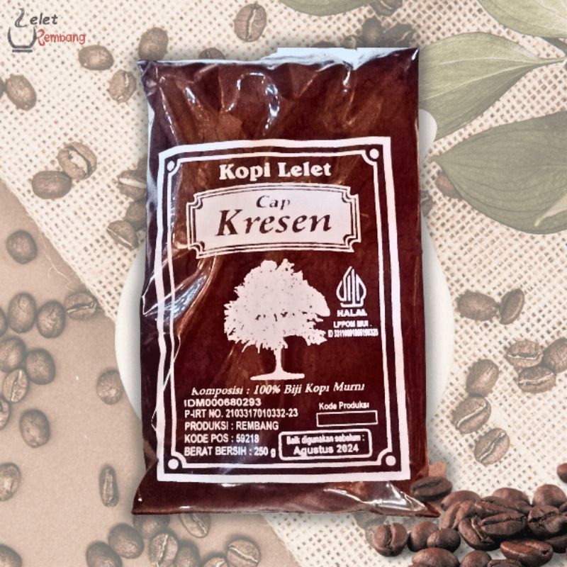 Jual Kopi Lelet Kresen 250 Gr Kopi Kresen Kopi Lelet Lasem Rembang