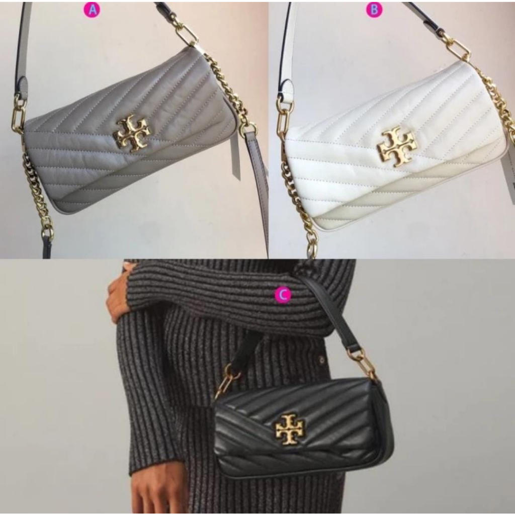 Jual Tory Burch Kira Chevron Flap Shoulder Bag | Shopee Indonesia