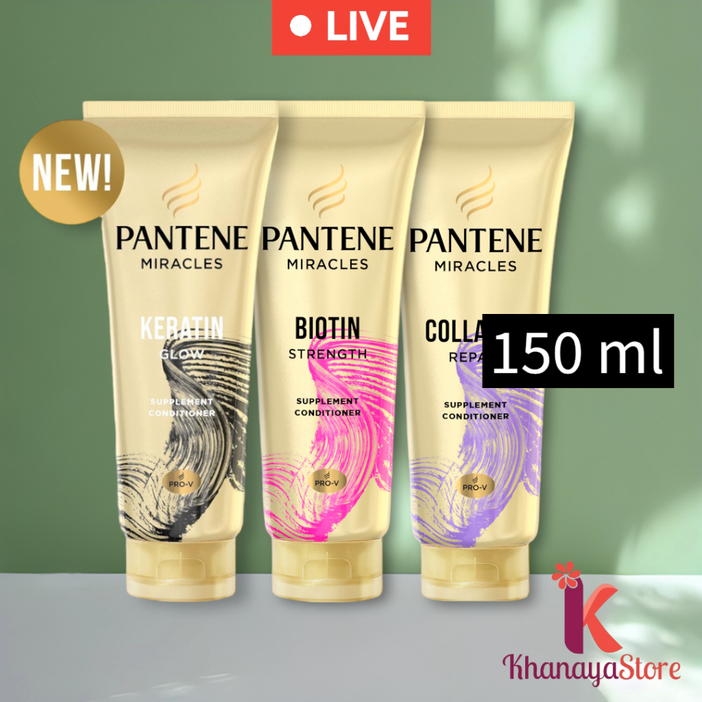 Jual Pantene Miracles Conditioner 150ml 150 Ml Pantene Kondisioner Daily Hair Supplement