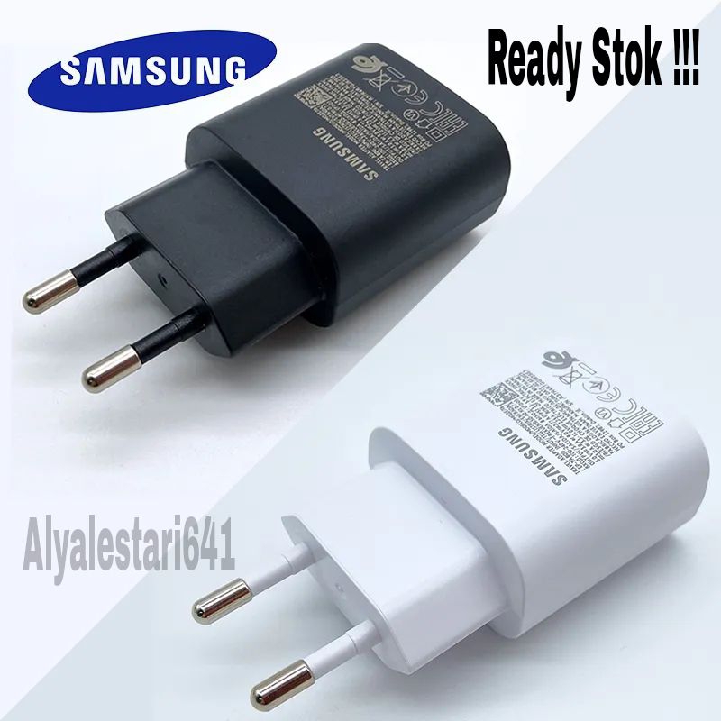 Jual Carger Adapter Original Samsung Galaxy S Fe Watt Usb Type C Super Fast Charging