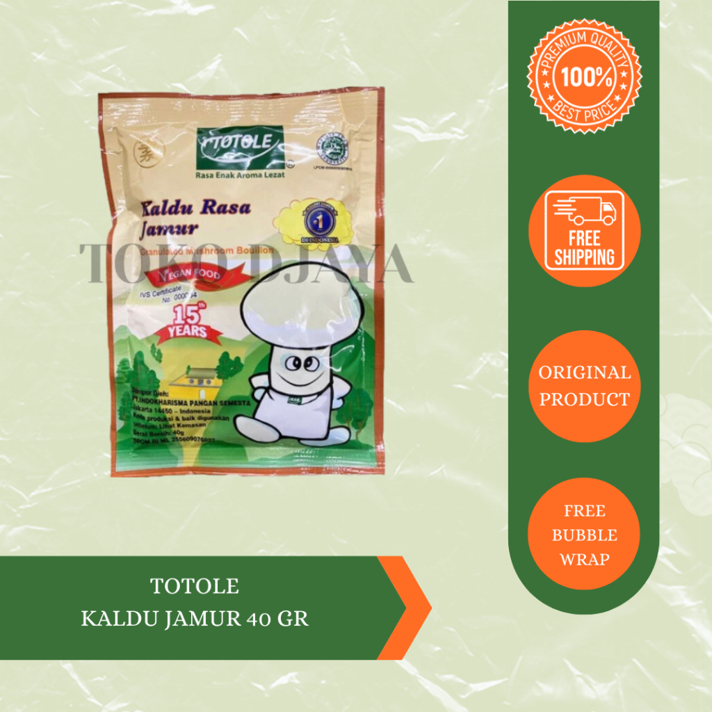 Jual Totole Kaldu Jamur 40g Shopee Indonesia