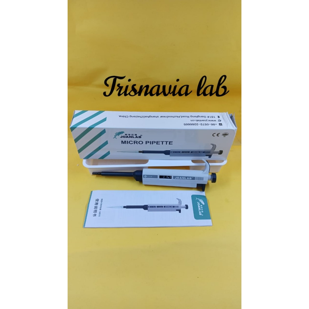 Jual Mikropipet 20 200 ul / Adjustable Micropipette 20 200 ul