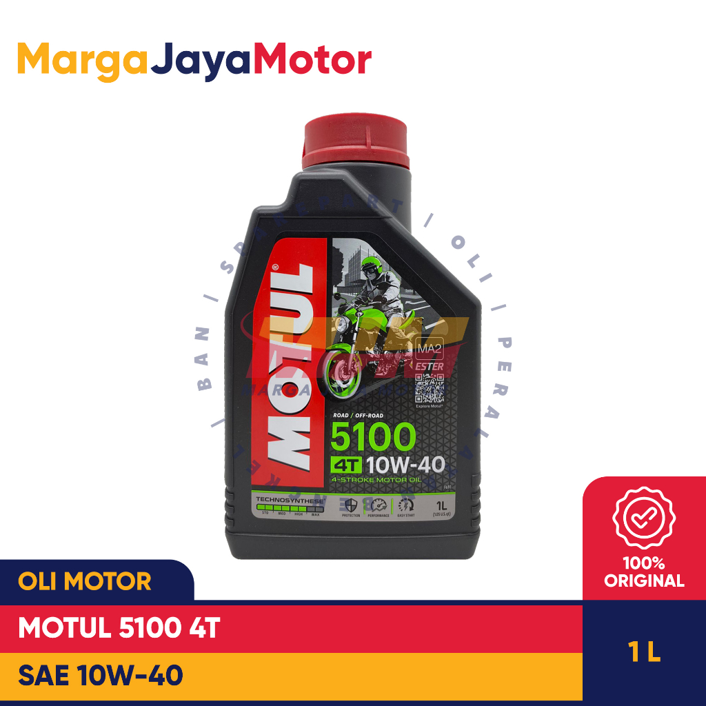 Jual Motul 5100 4T 10W-40 1L | Shopee Indonesia