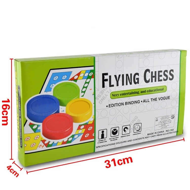 Jual Flying chess board game - very intertaining & educational | Shopee ...