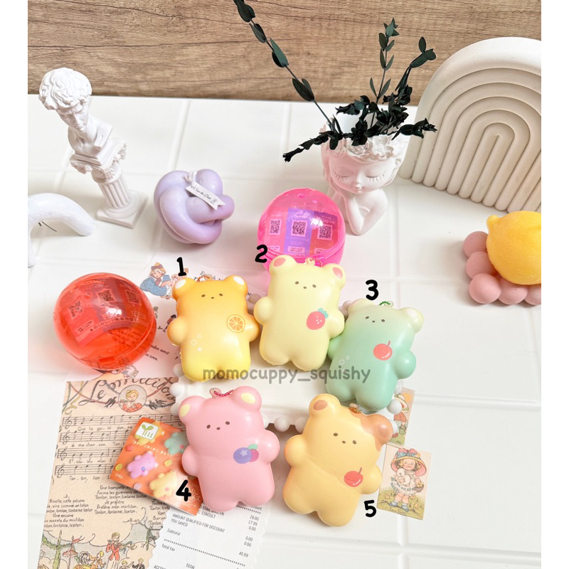 Jual NEW PROMO SQUISHY fat gummy bear gachapon ORIGINAL JAPAN Shopee