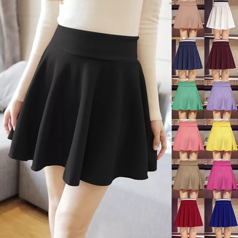 Jual Rok Short Flare Korea / Mini Skirt / Rok Skirt Korea / Rok Mini ...