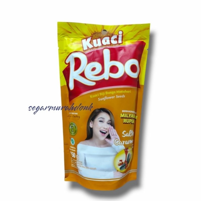 Jual Kuaci Rebo Salted Caramel 150 Gram Rasa Karamel Shopee Indonesia