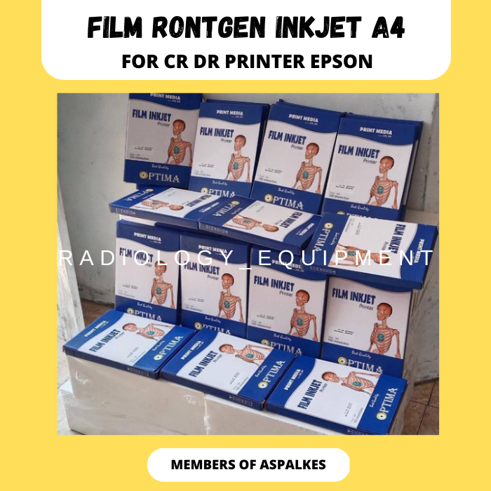 Jual FILM INJET INKJET RONTGEN RONSEN UKURAN A4 | Shopee Indonesia