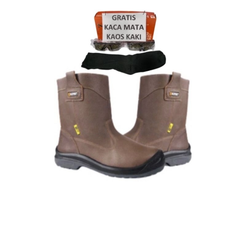 Jual Sepatu Safety King Power L Coklat Sepatu Safety Kings