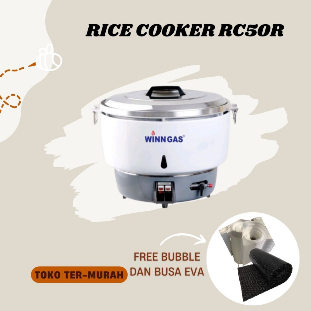 Jual RICE COOKER WINN RC 50 R 10 LITER NEW VARIANN Shopee Indonesia
