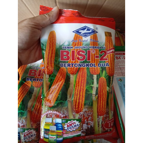 Jual Benih Jagung Hibrida Bisi 2 Kemasan 1kg Shopee Indonesia 2234