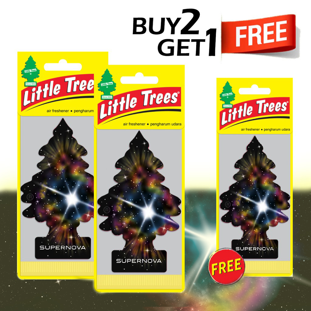 Jual BUY 2 GET 1 FREE LITTLE TREES SUPERNOVA Shopee Indonesia