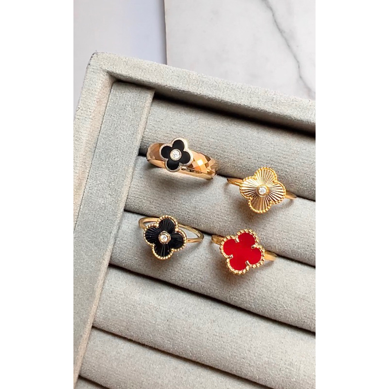 Jual Cincin Emas Van Cleef Vancleef Shopee Indonesia