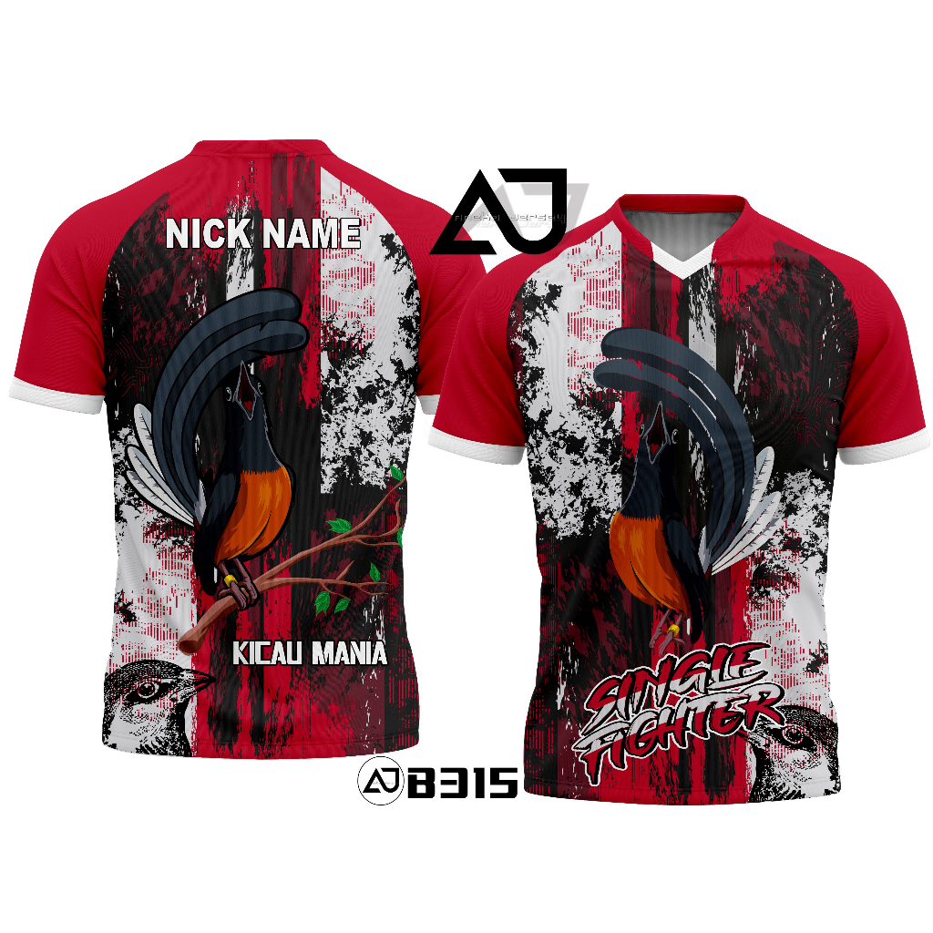 Jual KAOS JERSEY BURUNG MURAI KICAU MANIA CUSTOM SATUAN TERBARU BISA ...