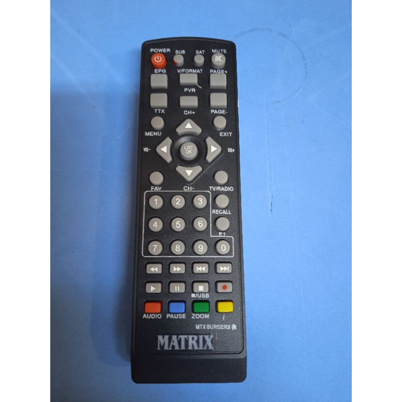 Jual remot set top box matrix burger ,matrix kuning,Garuda dus biru ...